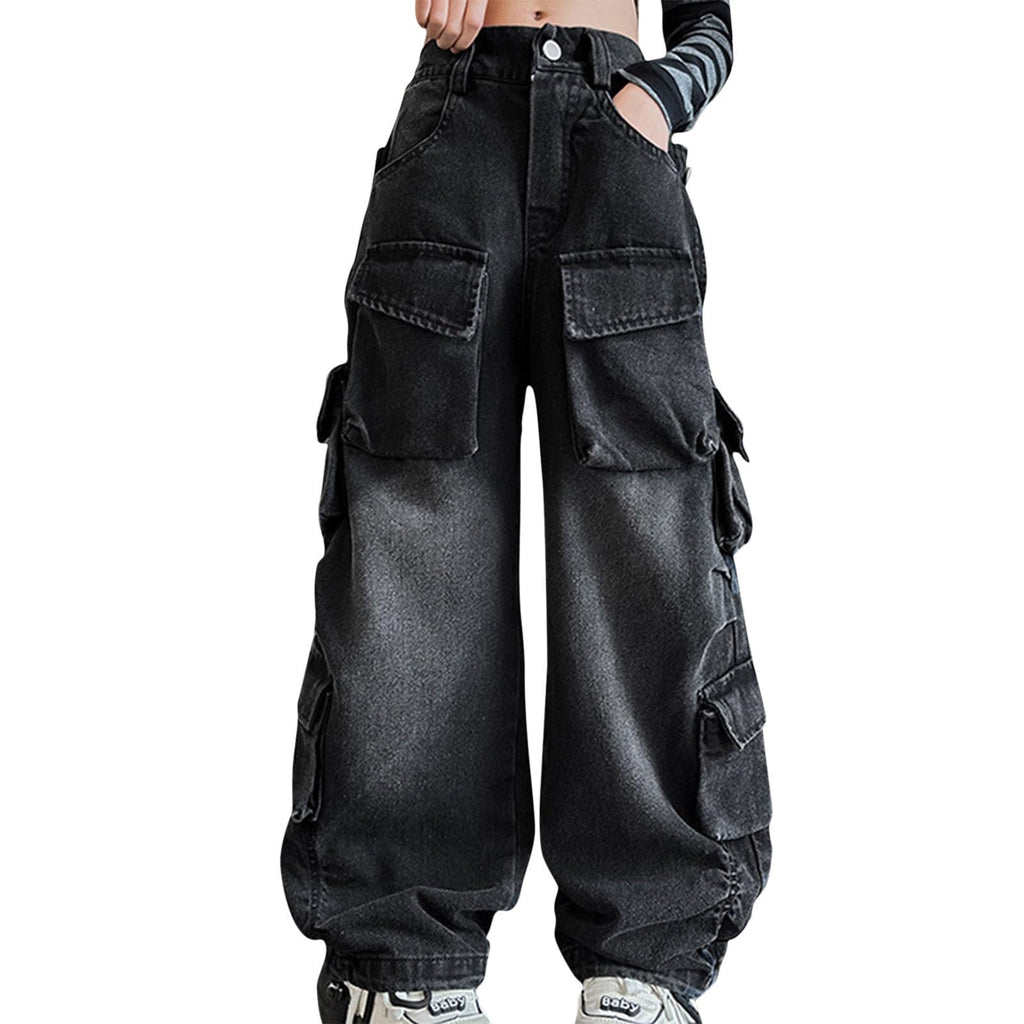 VOYOAO ofertas de Black 2024 Friday Deals Girls Baggy Jeans