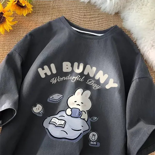 2023 Trendy Short Sleeve Women's Cotton T-shirts