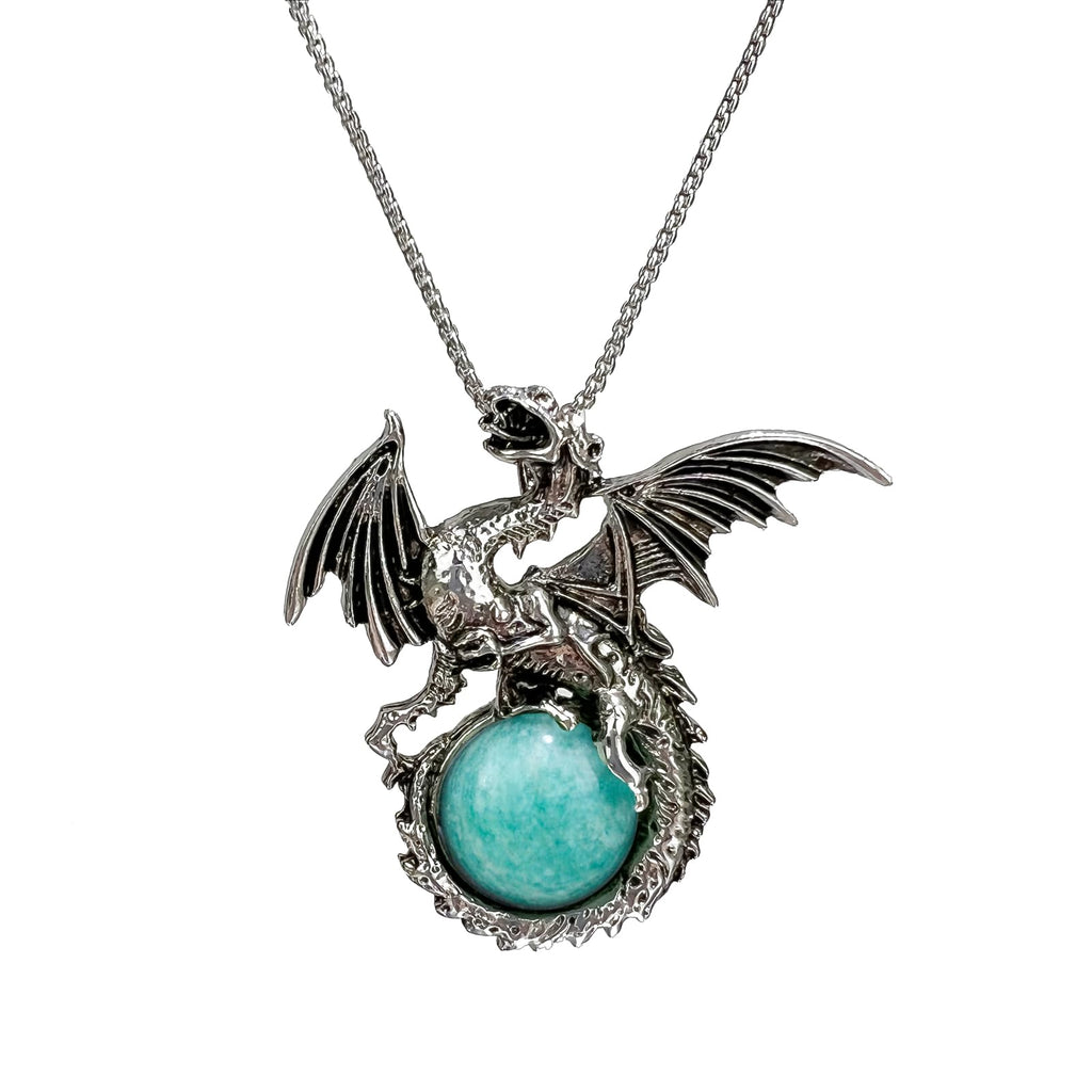 LDADAN Dragon Necklace for Men & Women