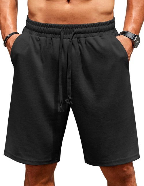 COOFANDY Men Flat Front Shorts