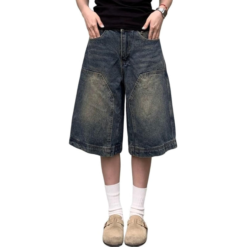 Baggy Jean Shorts for Women