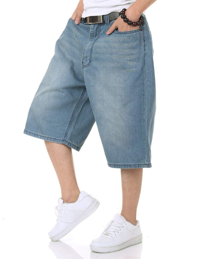 Kinghua Baggy Jean Shorts for Men