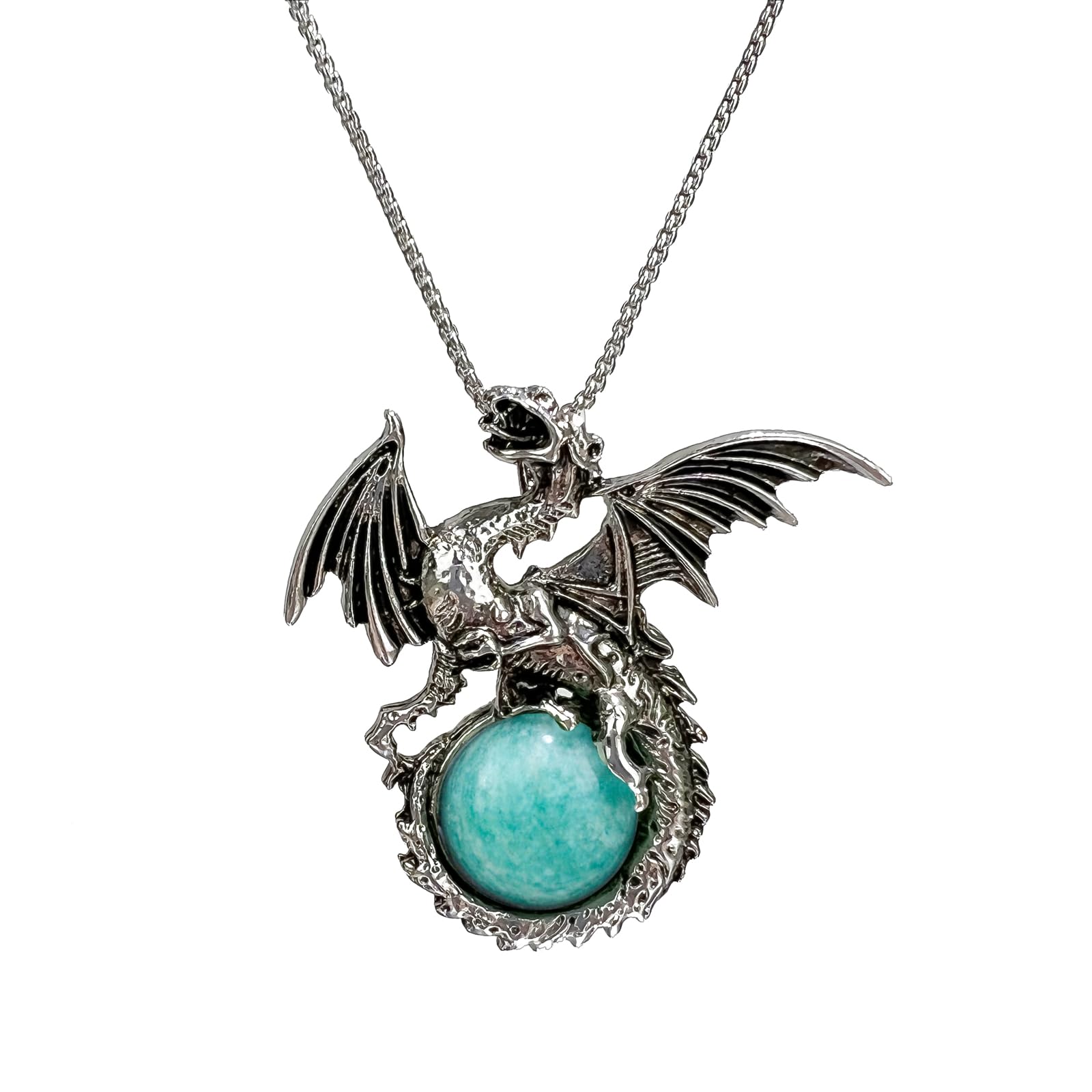 LDADAN Dragon Necklace for Men & Women