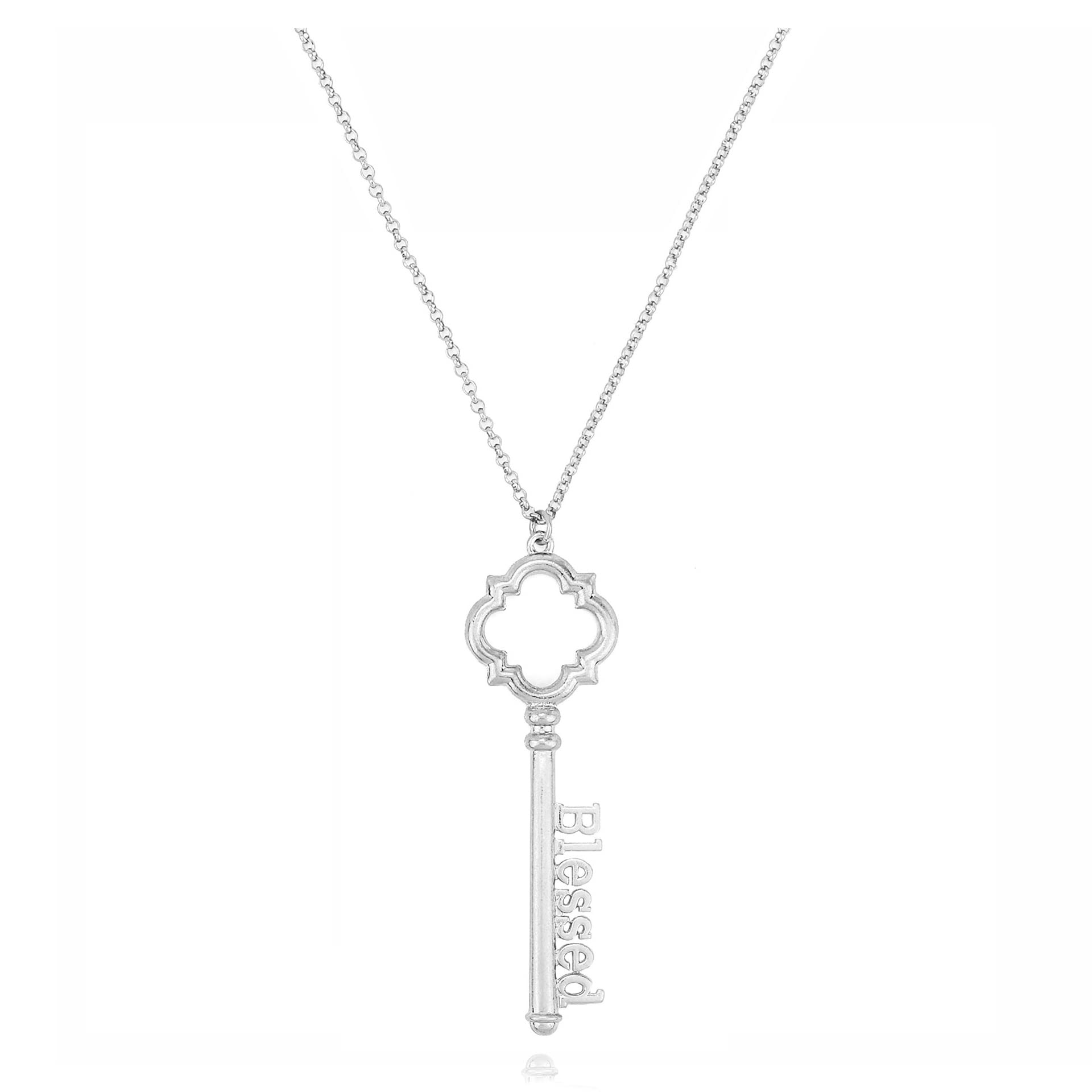 POMINA Gold Fashion Long Chain Necklace