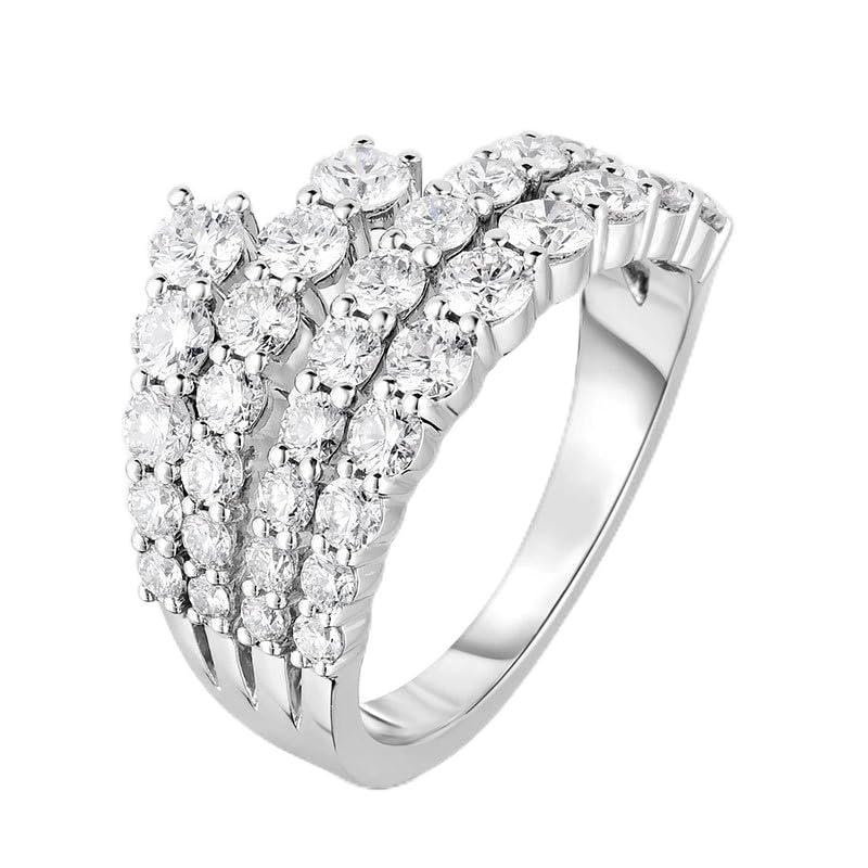 Cubic Zirconia Stackable Ring