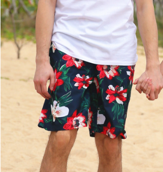 Floral Beach Shorts