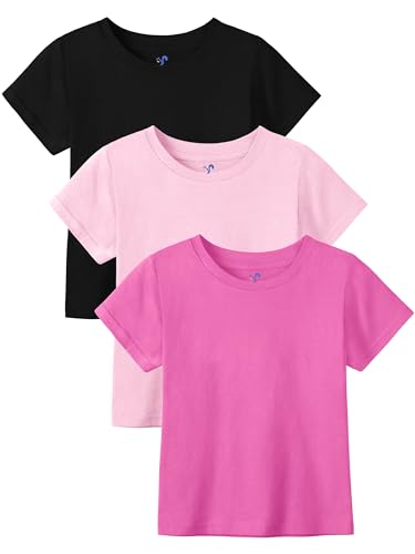 3 Pack Toddler Girls Shirts